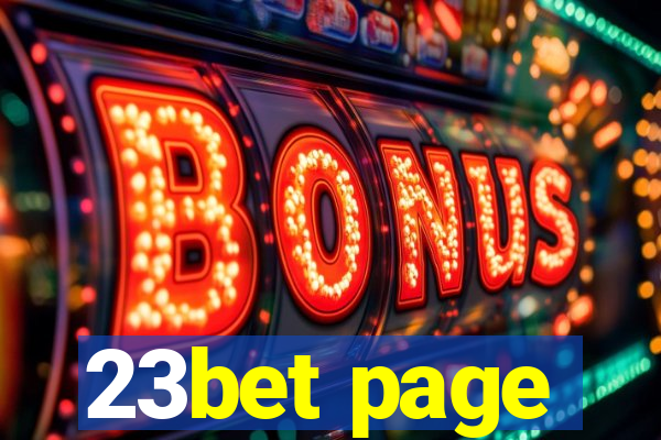 23bet page